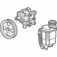 OEM 2002 Dodge Ram 1500 Power Steering Pump With Pulley - 55398769AB