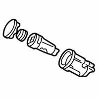 OEM Chrysler Sebring Cylinder Lock-Deck Lid Lock - 4778146AB