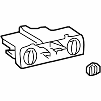 OEM 2003 Pontiac Vibe Dash Control Unit - 88973322