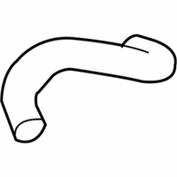 OEM 2003 Ford Explorer Upper Hose - 1L2Z-8260-AB