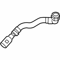 OEM 2017 BMW X5 Radiator Return Line - 32-41-6-792-491