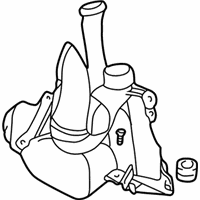 OEM Pontiac Container Asm, Windshield Washer Solvent (W/ Front Intake Air Duct & Resonator) - 12487661