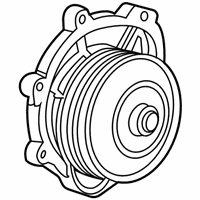 OEM GMC Sierra 1500 Water Pump - 55502845