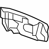 OEM Acura RDX Insulator, Dashboard (Outer) - 74251-STK-A00