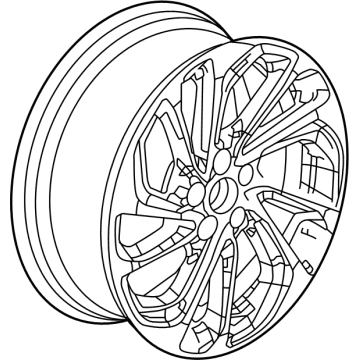 OEM Chevrolet Bolt EUV Wheel, Alloy - 42767482
