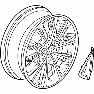 OEM Chevrolet Bolt EUV Alloy Wheels - 42775773