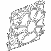 OEM 2021 Chevrolet Camaro Fan Assembly - 84798306