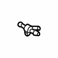 OEM 2002 Kia Sedona Clip-Washer Pipe - MD06167505