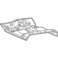 OEM 2005 Ford F-350 Super Duty Floor Pan Assembly - YC3Z-2511000-AA