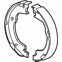 OEM GMC Terrain Park Brake Shoes - 96626083