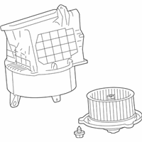 OEM Toyota RAV4 Blower Assy, Heater, Front - 87130-16160