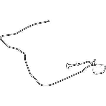 OEM Lexus LC500 Cable Sub-Assembly, LUGG - 64607-11030