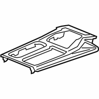 OEM Acura Panel Complete (Ivory Bird'S Eye Wood) - 77296-TY3-A01ZE