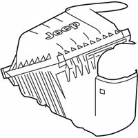 OEM 2002 Jeep Liberty Air Cleaner - 53013108AB