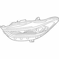 OEM 2020 Ford Fusion Composite Assembly - HS7Z-13008-AA