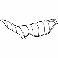 OEM 2012 Toyota Corolla Heat Shield - 58151-12300