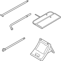 OEM Infiniti QX56 Tool Set - 99501-1LA0C