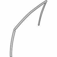 OEM 2013 Kia Sorento Run Assembly-Front Door Window - 825401U000