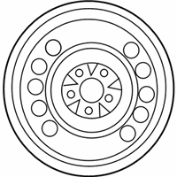 OEM Mercury Mariner Spare Wheel - YL8Z-1015-AA