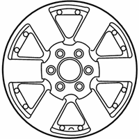 OEM 2012 Nissan Frontier Aluminum Wheel - 40300-ZS16D