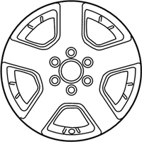 OEM 2013 Nissan Frontier Wheel-Aluminum - 40300-ZL06B