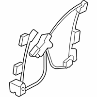 OEM 2007 Ford Mustang Window Regulator - 6R3Z6323200AA