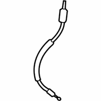 OEM Lexus LX570 Cable Assembly, FR Door - 69750-60062