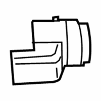 OEM 2020 BMW X1 Ultrasonic Transducer Dark Shadow - 66-20-7-850-470