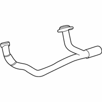 OEM 1997 Dodge Dakota Exhaust Pipe - 52020078