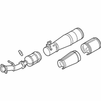 OEM 2014 Ford F-250 Super Duty Catalytic Converter - DC3Z-5H270-C