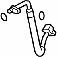 OEM Infiniti QX80 Hose Flexible, High - 92490-1LA0A
