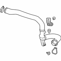 OEM 2017 Chevrolet Trax Outlet Tube - 42698921