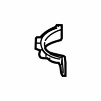 OEM 2012 Ford Taurus Converter Front Bracket - 9G1Z-5K222-A