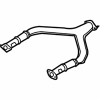 OEM 2007 Infiniti M35 Front Exhaust Tube Assembly - 20020-EG300