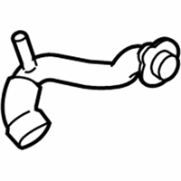 OEM 2019 BMW X6 Engine Coolant Hose - 11-53-7-649-304