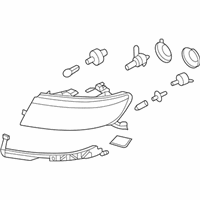 OEM 2010 Lincoln MKZ Composite Assembly - 9H6Z-13008-G