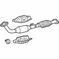 OEM 2015 Toyota Tacoma Converter & Pipe - 17410-0C150