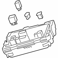 OEM 2018 Cadillac CTS Fuse & Relay Box - 84014012