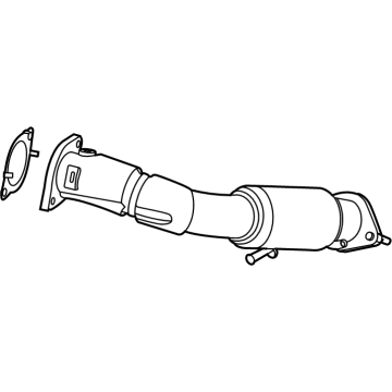 OEM 2022 Hyundai Sonata Muffler Assy-Front - 28610-L5200