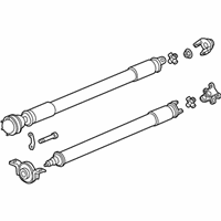 OEM 2017 Chevrolet Equinox Drive Shaft Assembly - 84214206