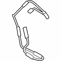 OEM BMW X3 Brake-Pad Sensor, Rear - 34-35-6-870-350