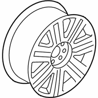 OEM 2008 Lincoln Mark LT Wheel, Alloy - AL7Z-1007-A
