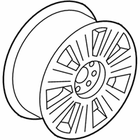 OEM Lincoln Navigator Wheel, Alloy - BL7Z-1007-B