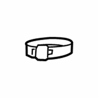 OEM GMC Sierra 2500 HD Lower Hose Clamp - 11602027