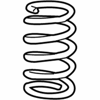 OEM Chrysler Pacifica Rear Coil Spring Left - 68231034AA