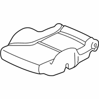 OEM 2001 Honda Insight Pad, Left Front Seat Cushion - 81532-S3Y-J01