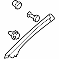 OEM 2007 Honda CR-V Garnish Assy., R. FR. Pillar *NH302L* (PALE QUARTZ) - 84101-SWA-A01ZA