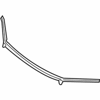 OEM 2017 BMW X1 Front Engine Hood Sealing - 51-76-7-329-384