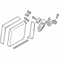 OEM Nissan Murano Evaporator Assy-Cooler - 27280-JN30B