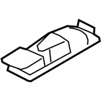 OEM 2009 BMW X5 Interior Light, Rear - 63-31-6-973-624